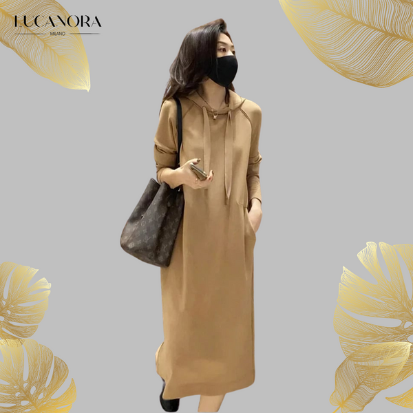 Adriana Del Pozo™️ Ležérní šaty s kapucí