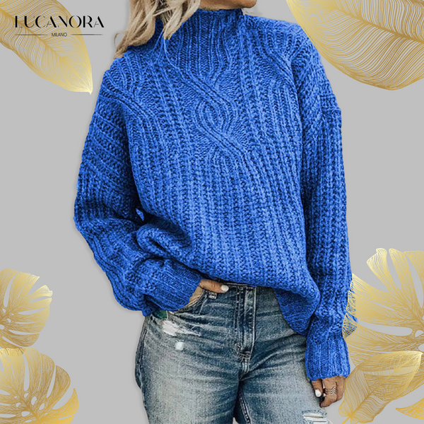 Alita Cea™ Ležérní pletený svetr