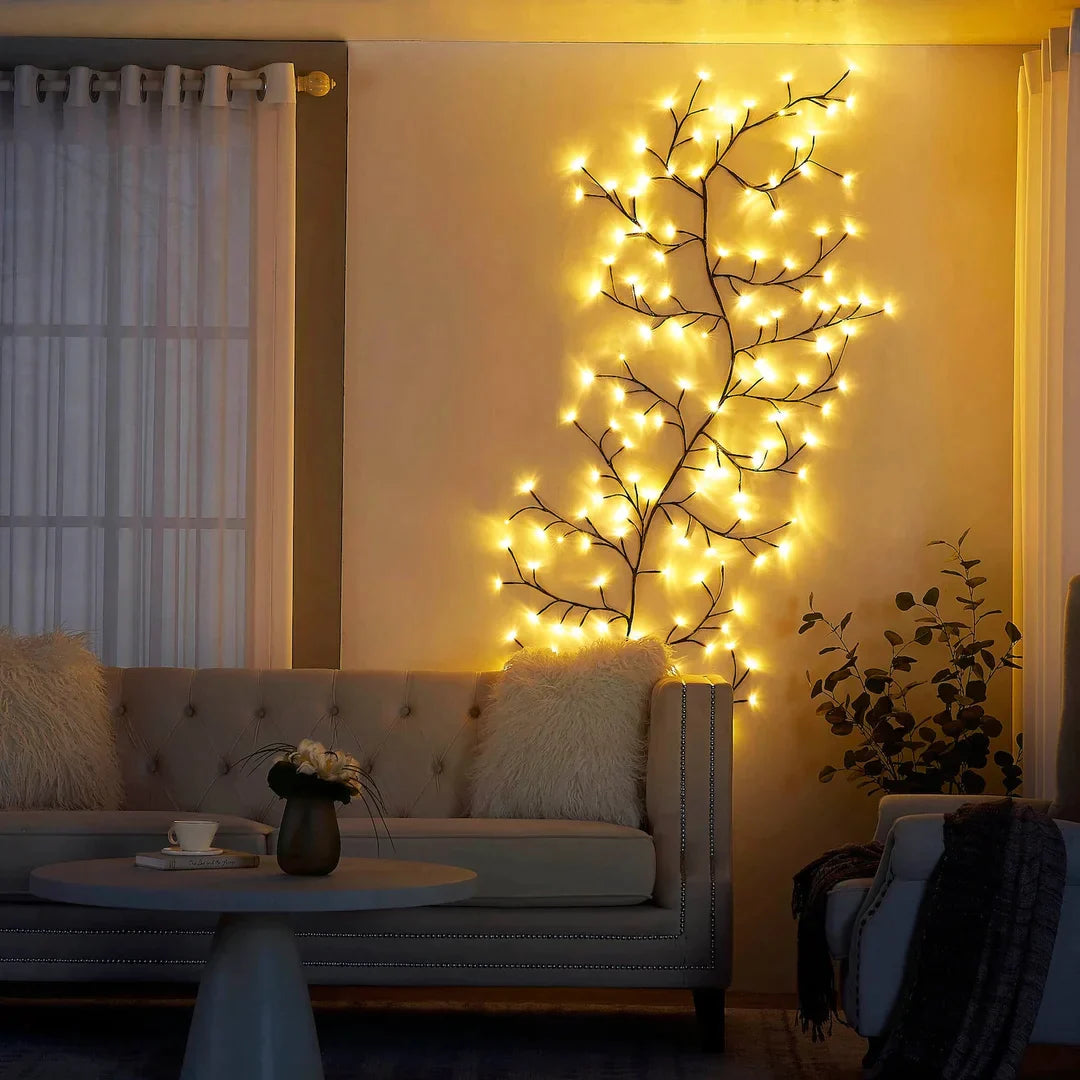 Brightex™️ Nástěnná LED dekorace - vrba