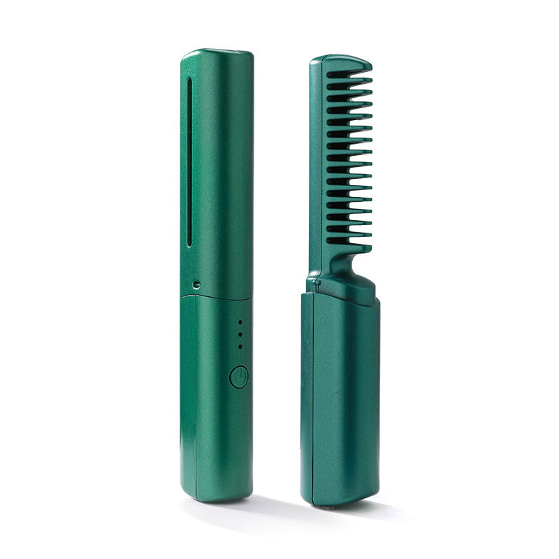 Mini GlamSet+™️ Přenosná mini kulma a žehlička na vlasy 2 v 1 | Vždy upravené vlasy, ať jste kdekoli!