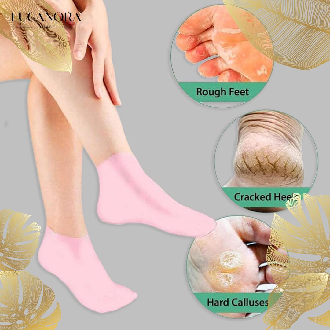 PediSpa™️ Silikonové ponožky pro hydrataci nohou