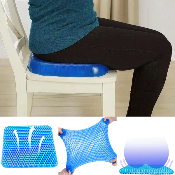 RelaxaRide™ Gelový sedací polštář zmírňující bolest