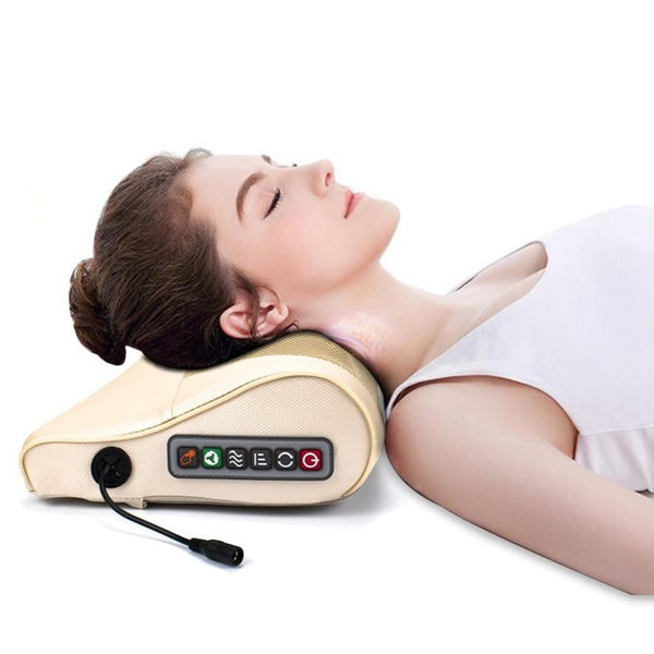 SHIATSO™ Masážní polštář | Nejlepší masážní přístroj proti bolesti krku a ramen!
