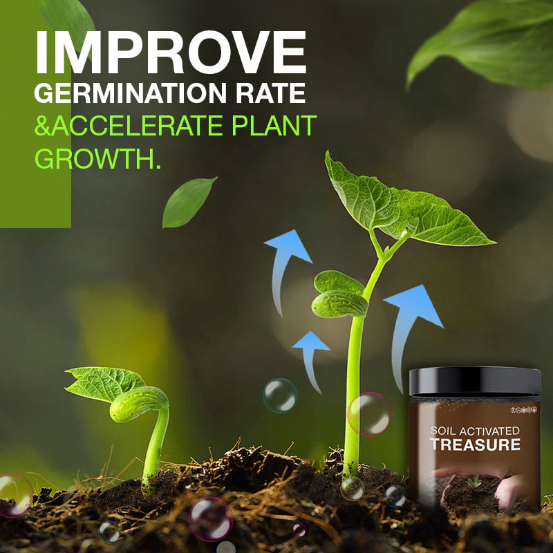Soil Treasure™️ Komplexní regulace růstu a vývoje rostlin!