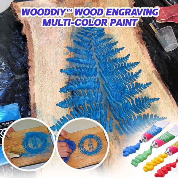WoodDIY™ Barvy na malování oděvů a dřeva
